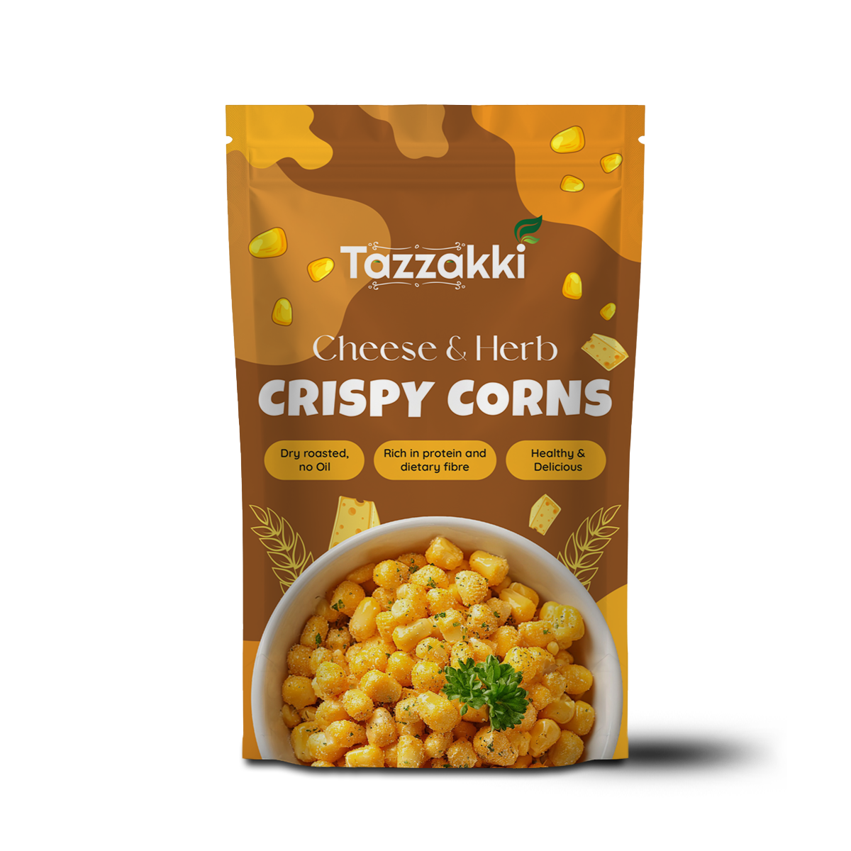 Crispy Corns | Cheese & Herb